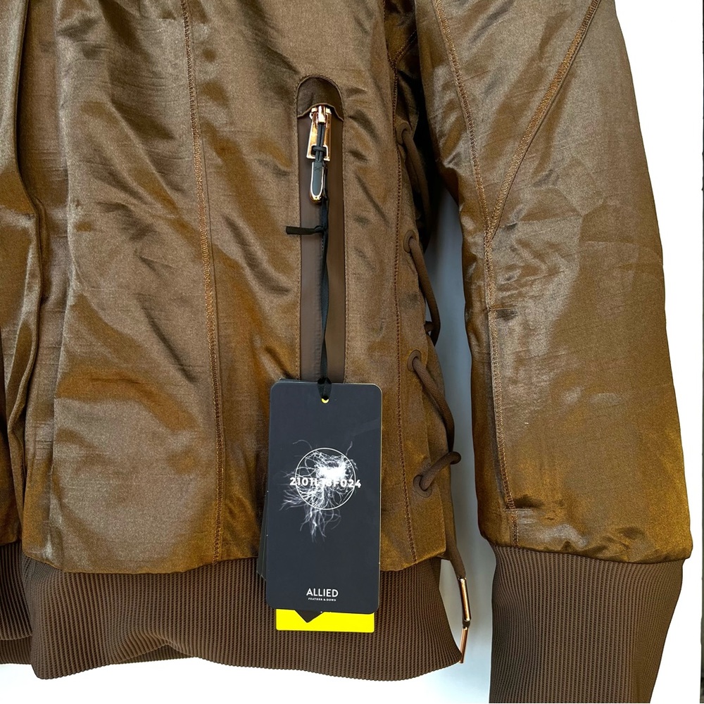 SOLD Limited Edition Under Armour/ Lindsey Vonn Bronze Maribor Down Ski Jacket - Picture 4 of 16